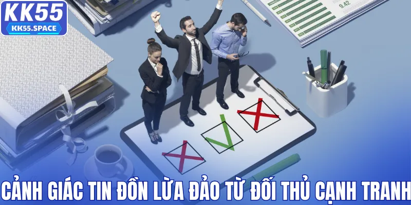 Cảnh giác tin đồn lừa đảo từ đối thủ cạnh tranh
